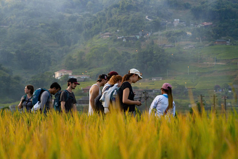 From Hanoi: Sapa 3-Day Trek with Culture and Cozy Bungalow From Hanoi with Sleep Bus & cozy Bungalow