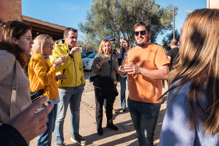 Mallorca: Besuch einer Weinkellerei und Weinverkostung mit mallorquinischen Produkten