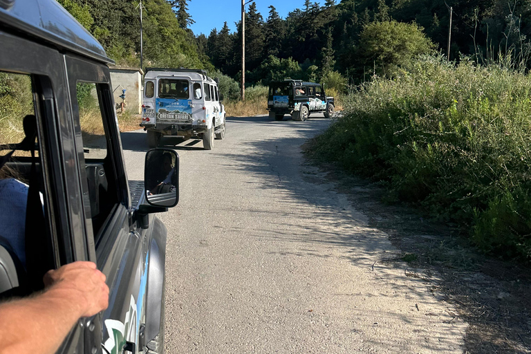 Rethymno Sunset Land Rover Safari with Dinner & Wine FROM KAVRO Sunset Land Rover Safari with Dinner & Wine