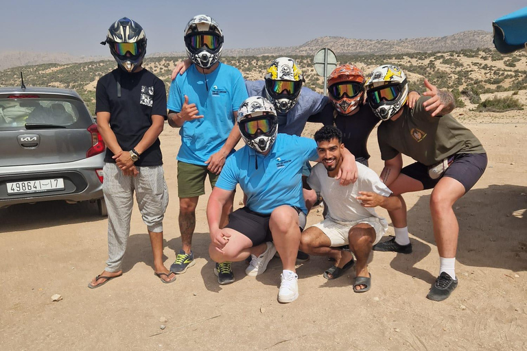 Depuis Agadir : Planche à sable et quad dans les dunes de Timlaline