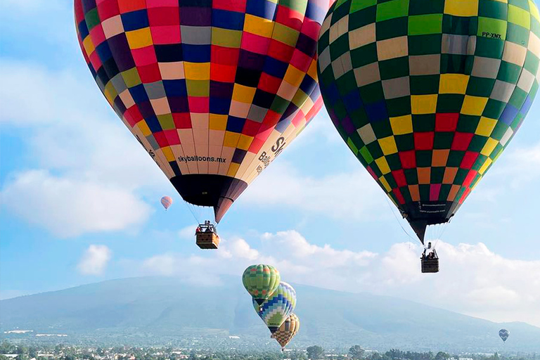 Teotihuacan: Heißluftballonfahrt