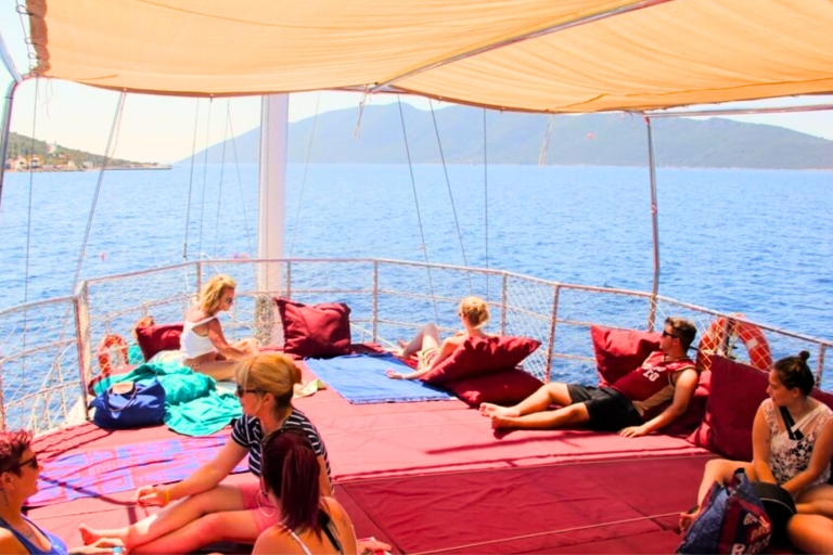 From Bodrum: Orak Island Turkish Maldives Boat Trip & Lunch Meeting Point: Boat's Location