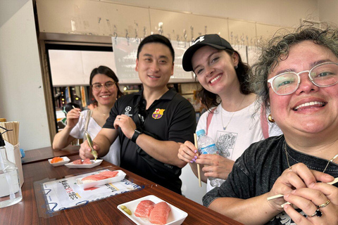 Visite culinaire du marché de Tsukiji - 3 heures