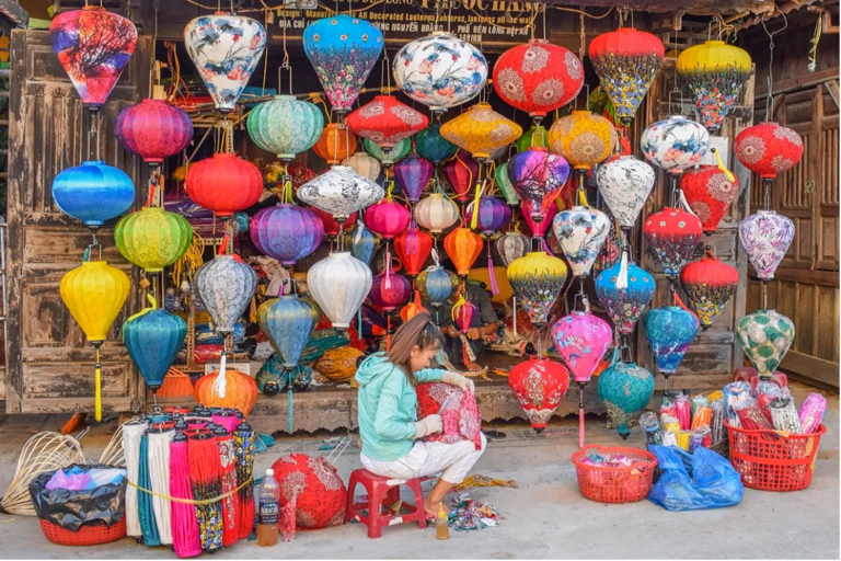 Hoi An: Workshop för tillverkning av lyktor i gamla stan