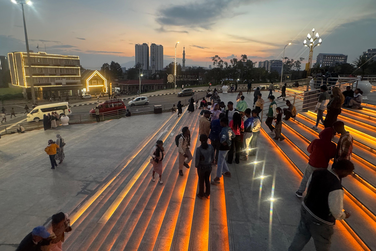 Addis Abeba: Führung mit Markt und Live-Musik