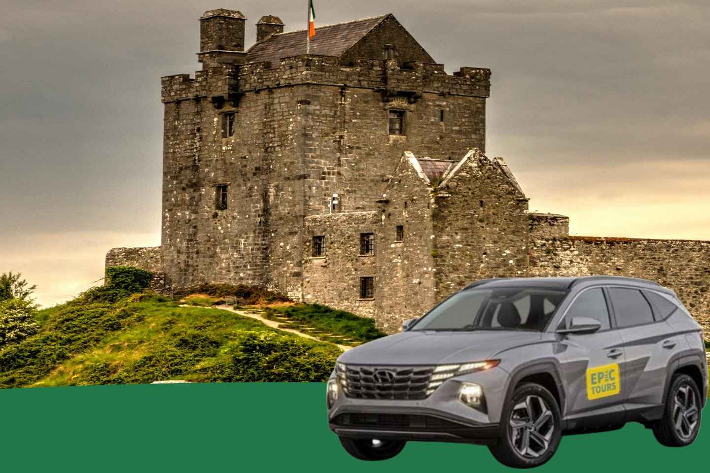 Tengill á flugvöll - Frá Cork flugvelli til miðbæjar með einkabíl