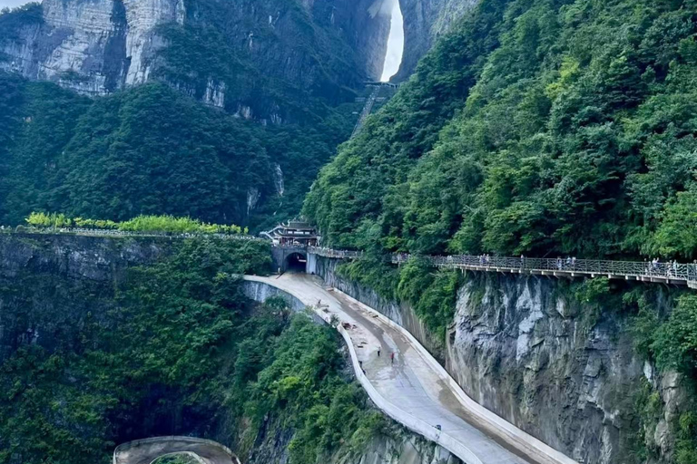 Zhangjiajie: Tianmen Mountain Glass Skywalk Adventure Zhangjiajie: Tianmen Mountain Glass Skywalk Adventure Line C