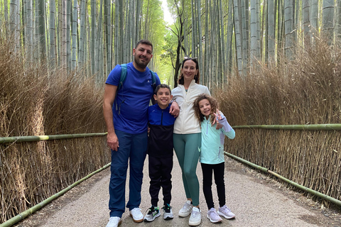 Arashiyama Bamboo Forest Family Bike Tour (Infant & Kids)