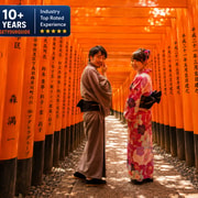 Osaka/Kyoto: Arashiyama, Nara Park & Fushimi Inari Bus Tour