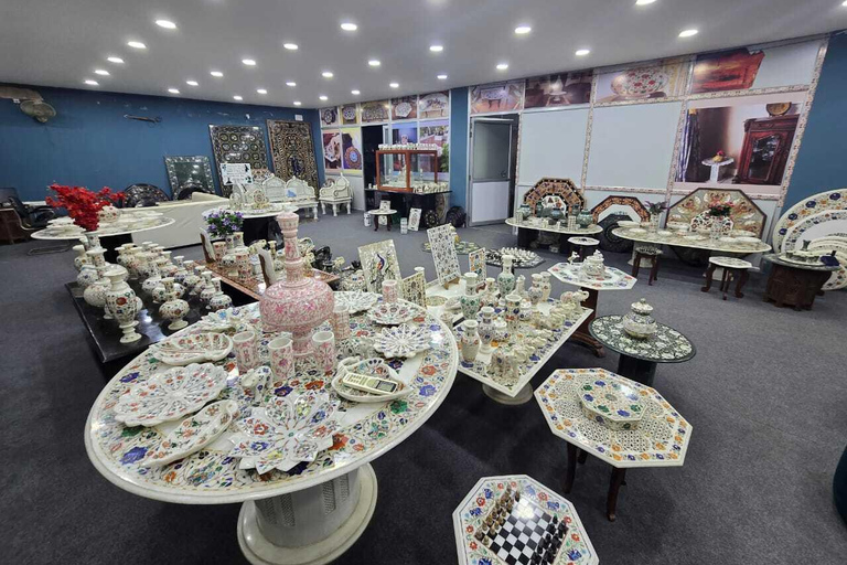 Agra Handicraft & Marble Inlay Shopping Tour Agra Handicraft Shopping Tour w/ Marble Inlay Demonstration
