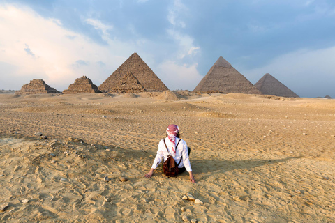 Ab Kairo: 8-tägige Ägypten-Tour – Pyramiden, Nilkreuzfahrt, HurghadaGemeinsame Tour