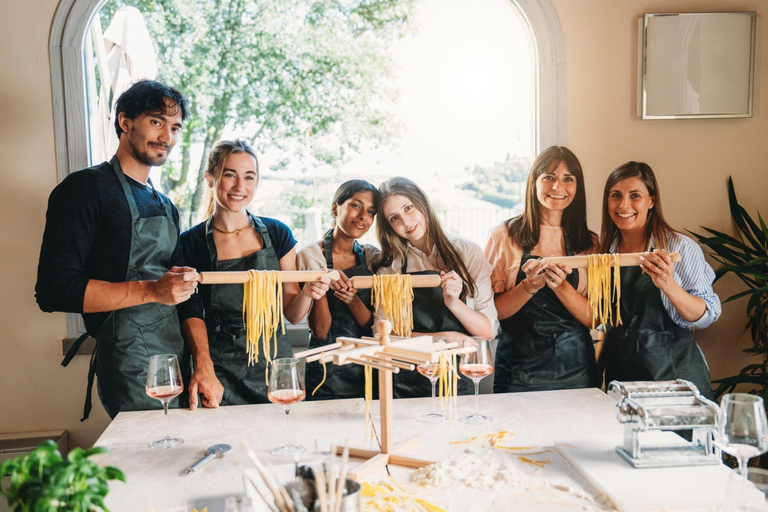 Rome: Pasta & Tiramisù Class with Lazio Wine Pairing
