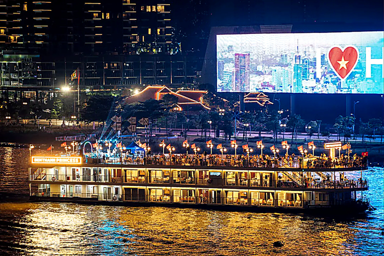 Ho Chi Minh City: Ben Thanh Princess Evening Dining Cruise 5-course meal / Special Set Menu / Subtle Choice
