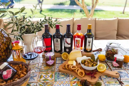 Private Weinverkostung in einem familiengeführten Weingut in Polignano