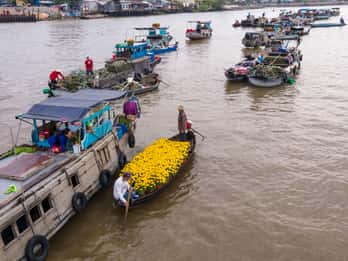 Can Tho: Entdecke den Mekong, den schwimmenden Markt, den Kakao und das lokale Leben