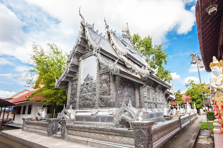 Long Neck Village, Silver Temple & Chiang Mai Top Sites Experience with temples entry tickets