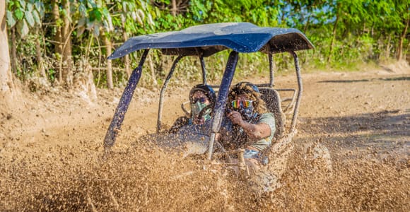 Punta Cana Buggy Tour: ATV, Cave Swim & Macao Beach + Pickup