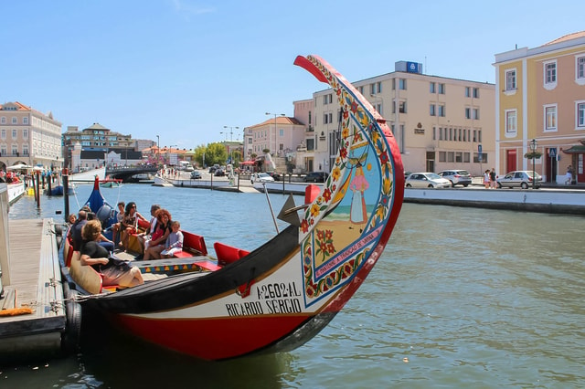 Visit Aveiro Traditional Moliceiro Boat Tour in Aveiro