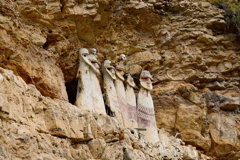 From Chachapoyas: Karajía Sarcophagi & Quiocta Cave Tour