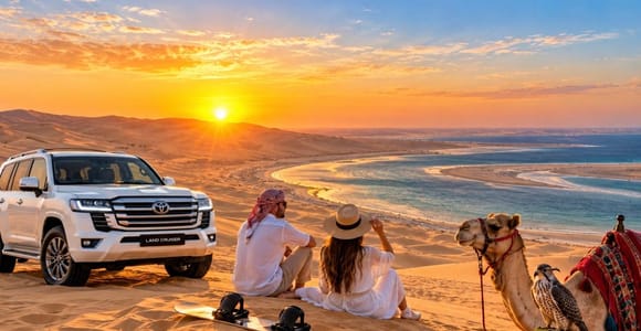 Doha: Desert Safari, Quad Bike, Camel Ride & Inland Sea Tour