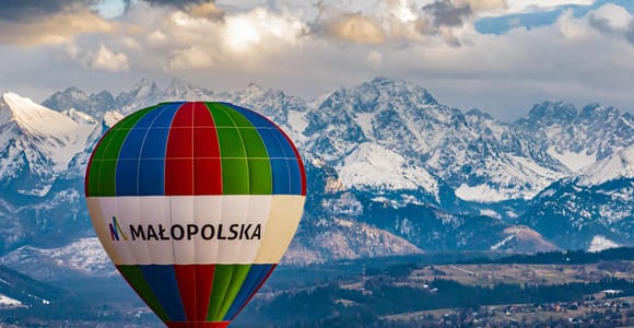 Zakopane: Tatra Mountains Balloon Flight Tour with Champagne