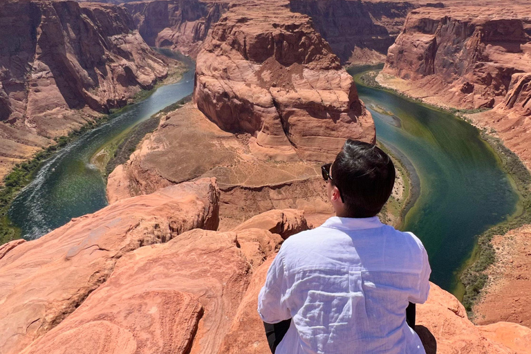 From Las Vegas: Lower Antelope Canyon & Horseshoe Bend Tour Select corresponding pick-up time according to location list