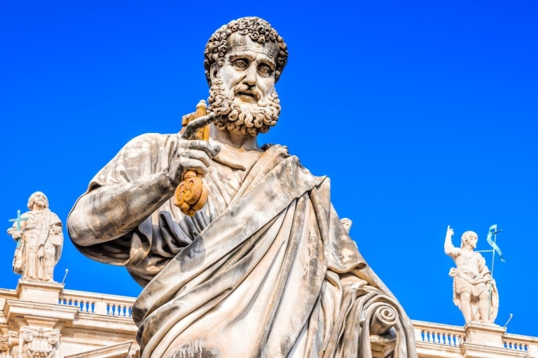 Rom: Petersdom, Aufstieg zur Kuppel und KatakombenTour auf Englisch