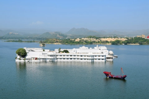 Visite guidée des ghats et promenade en bateau dans la ville d'Udaipur