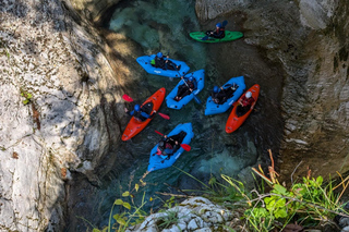 Slovenië: Packrafting 4 day Course on the Soca River