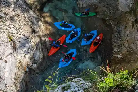 Slovenië: Packrafting 4 day Course on the Soca River
