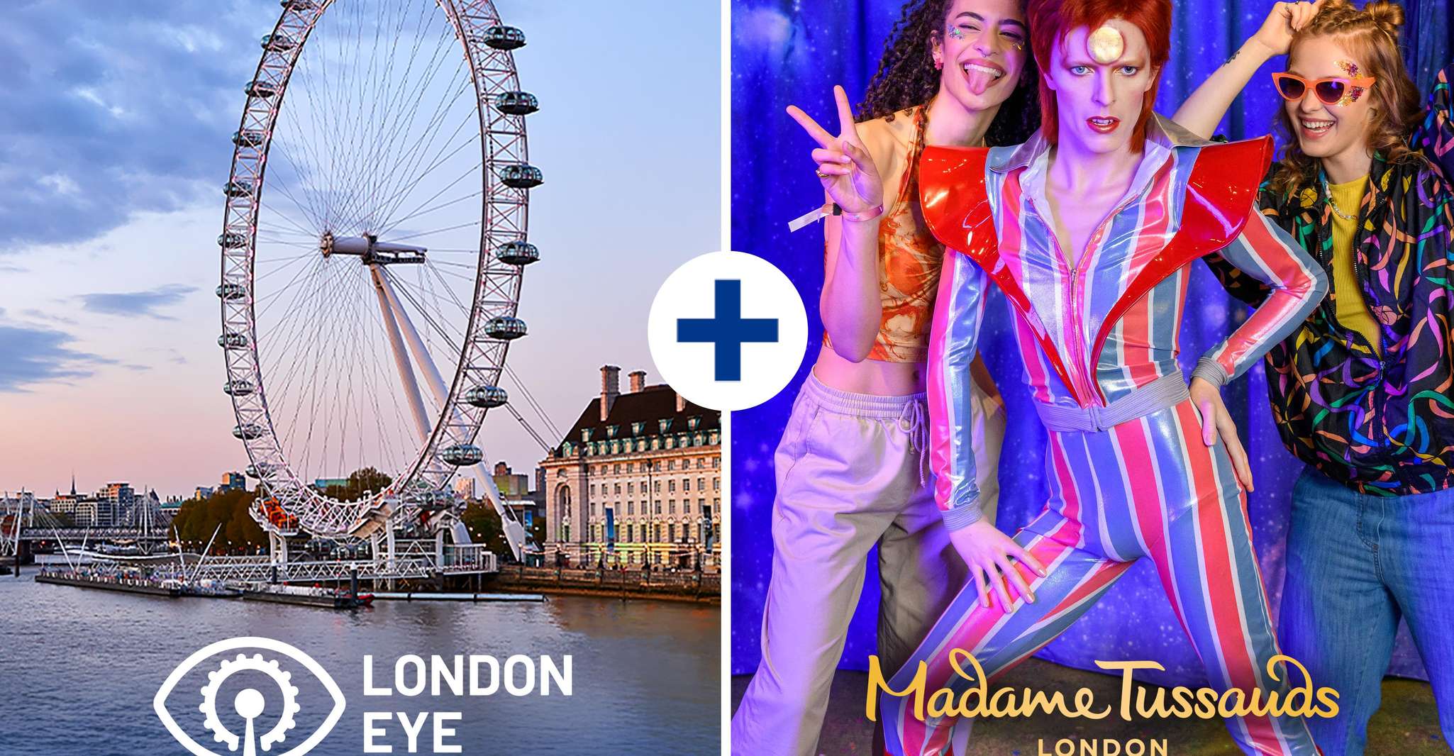 London: London Eye and Madame Tussauds Combo Ticket