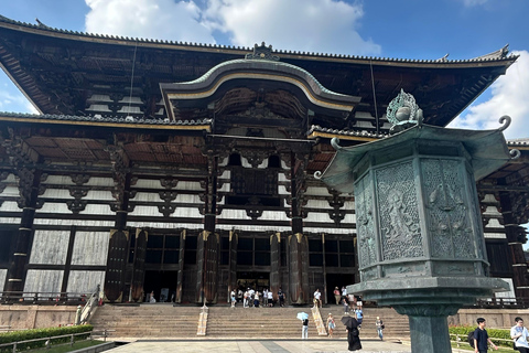Nara: tour con ciervos, el Gran Buda y demostración de mochi