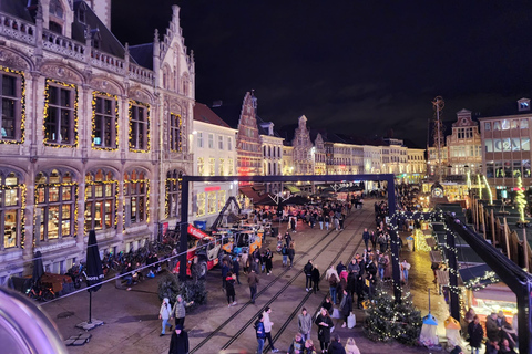 Ghent Christmas Market & Castle of Counts 2 days from Paris