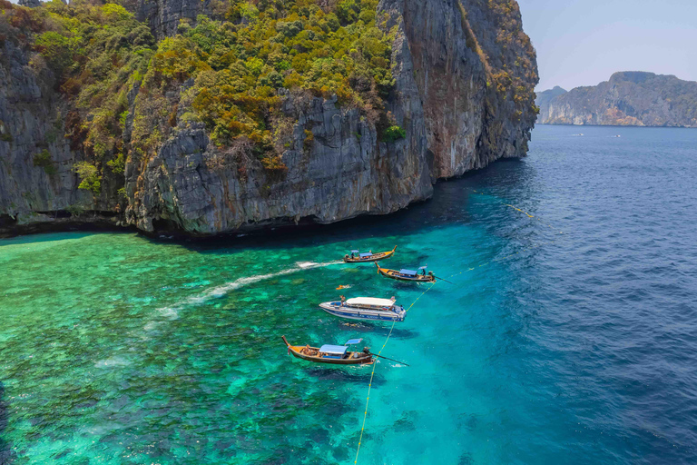 Phuket : Excursion d&#039;une journée aux îles Phi Phi et à l&#039;île de Khai