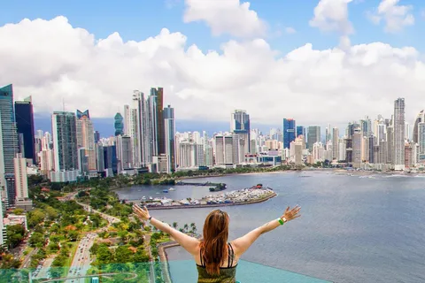 Cidade do Panamá: Ingresso para o Poin Glass Observation Deck com VR Tour