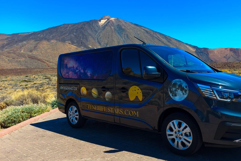 Tenerife: Teide Sunset & Stargazing Small-Group Minivan Tour Teide Sunset & Stars Self Drive Option (Own Car)