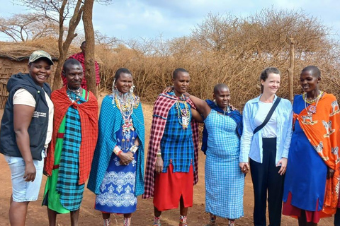 Nairobi: Jednodniowa wycieczka do wioski masajskiej z lokalnym przewodnikiem