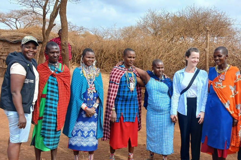 Nairobi: Jednodniowa wycieczka do wioski masajskiej z lokalnym przewodnikiem