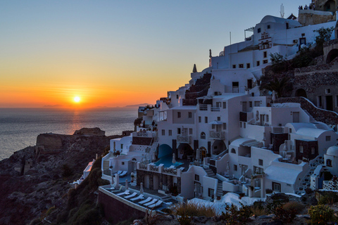 Santorini Caldera: Crociera al tramonto con cenaCaldera di Santorini: crociera al tramonto con cena