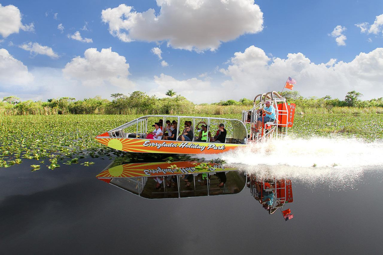 Miami: Everglades Adventure &amp; Big Bus Hop-on-hop-off-bustourMiami: Everglades Experience &amp; 1-daagse hop-on-hop-off-bustour