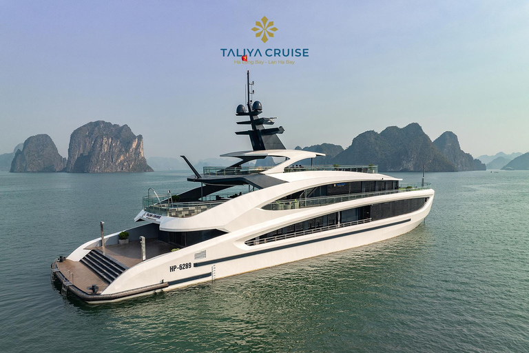 From Hanoi: Lan Ha Bay Premium Luxury Day Cruise Shared Cruise + Share Limousine bus transfer