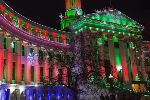 Denver: Holiday Lights & Sights Tour en autobús