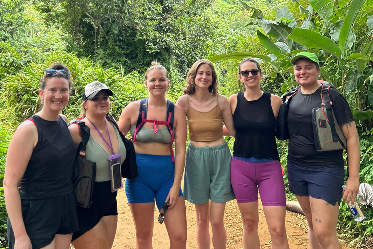 Fajardo : randonnée dans la forêt d'El Yunque, chutes d'eau et toboggan aquatiqueFajardo : Randonnée dans la forêt d'El Yunque, chutes d'eau et toboggan aquatique