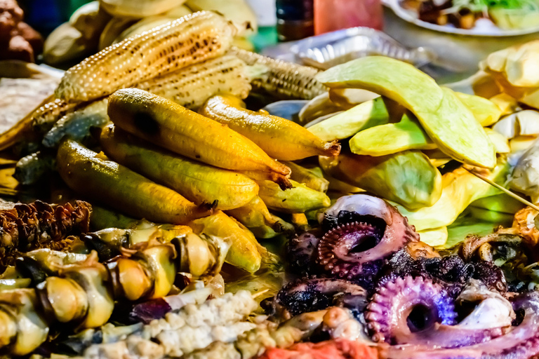 Rundgang über den Foodtour-Markt in Stone Town mit Transfer