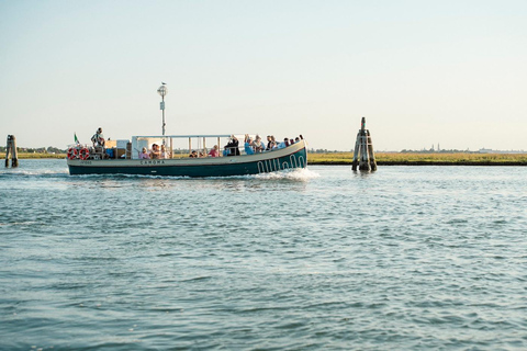Murano, Burano, Torcello Day Tour by Classic Venetian Boat Tour in Spanish - Murano & Burano