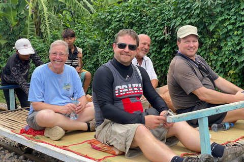 Battambang: Bamboo Train, City Tour, Home Lunch and Bat Cave