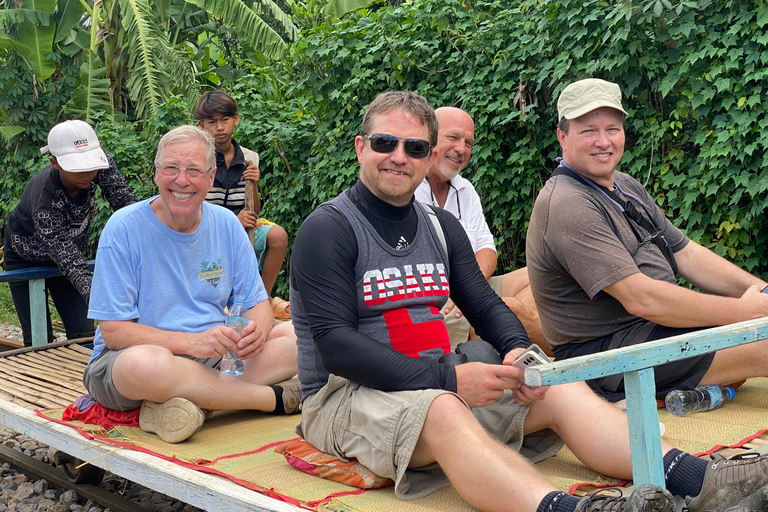 Battambang: Bamboo Train, City Tour, Home Lunch and Bat Cave