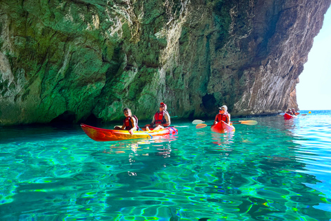 Cova dels Orguens: Tour di esplorazione della grotta in kayak e snorkeling