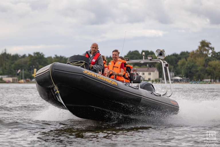 Warschau: Schnellbootfahrt auf der WeichselWarschau: Private Bootstour (1h)