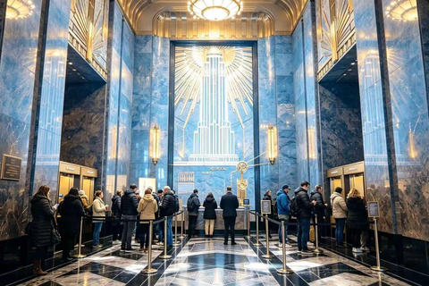 NYC：Indoor Guide Tour with Ticket of Empire State Building